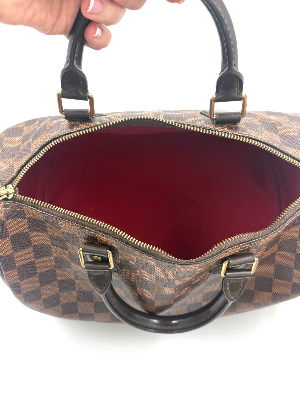 Pre-Owned Louis Vuitton Speedy 30 Damier Ebene - Authenticated