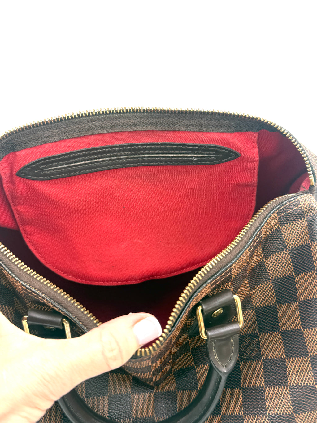 Pre-Owned Louis Vuitton Speedy 30 Damier Ebene - Authenticated