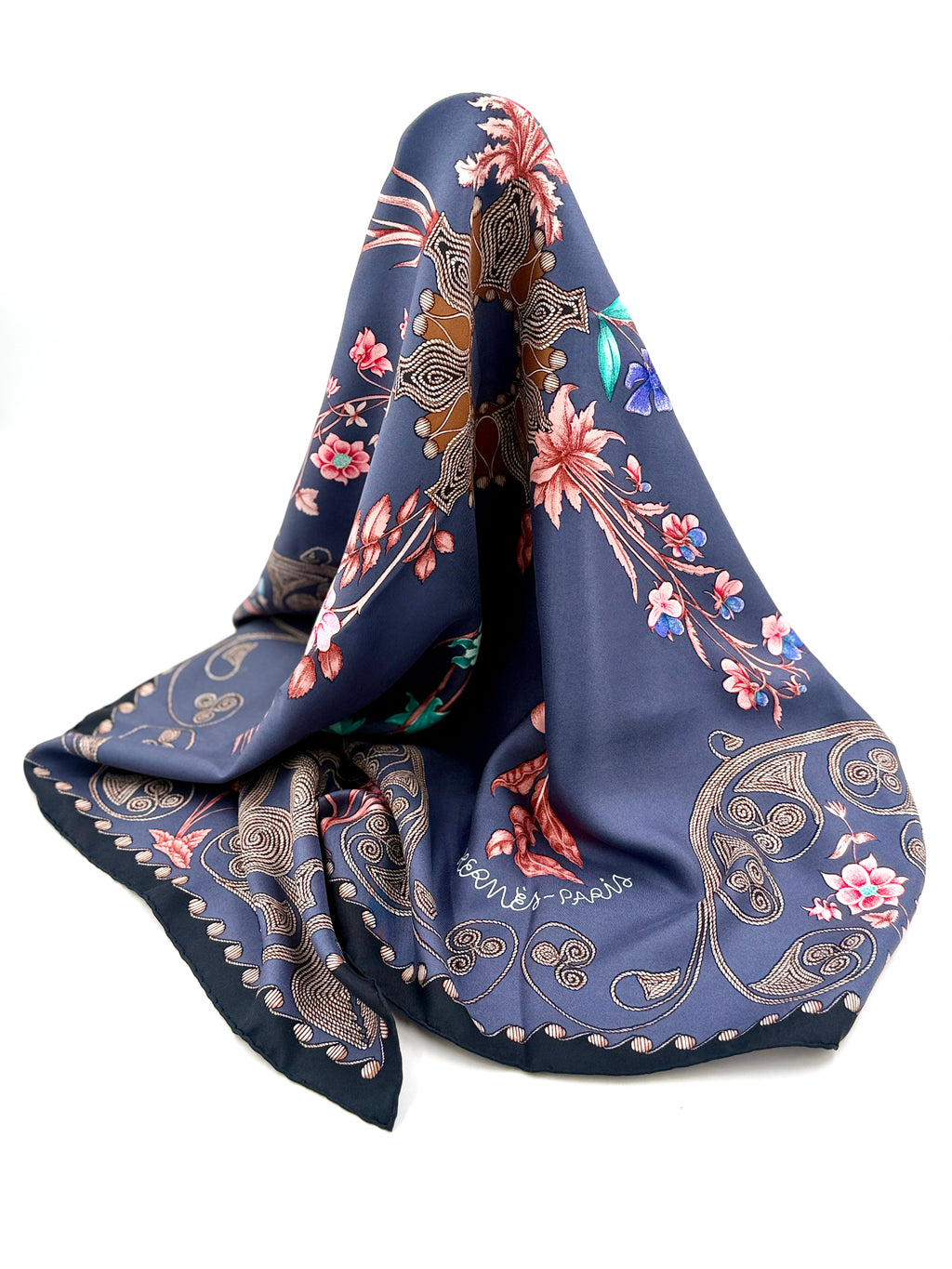 Pre-Owned Hermès Arabesques Silk Scarf - Vintage Henri d'Origny Design