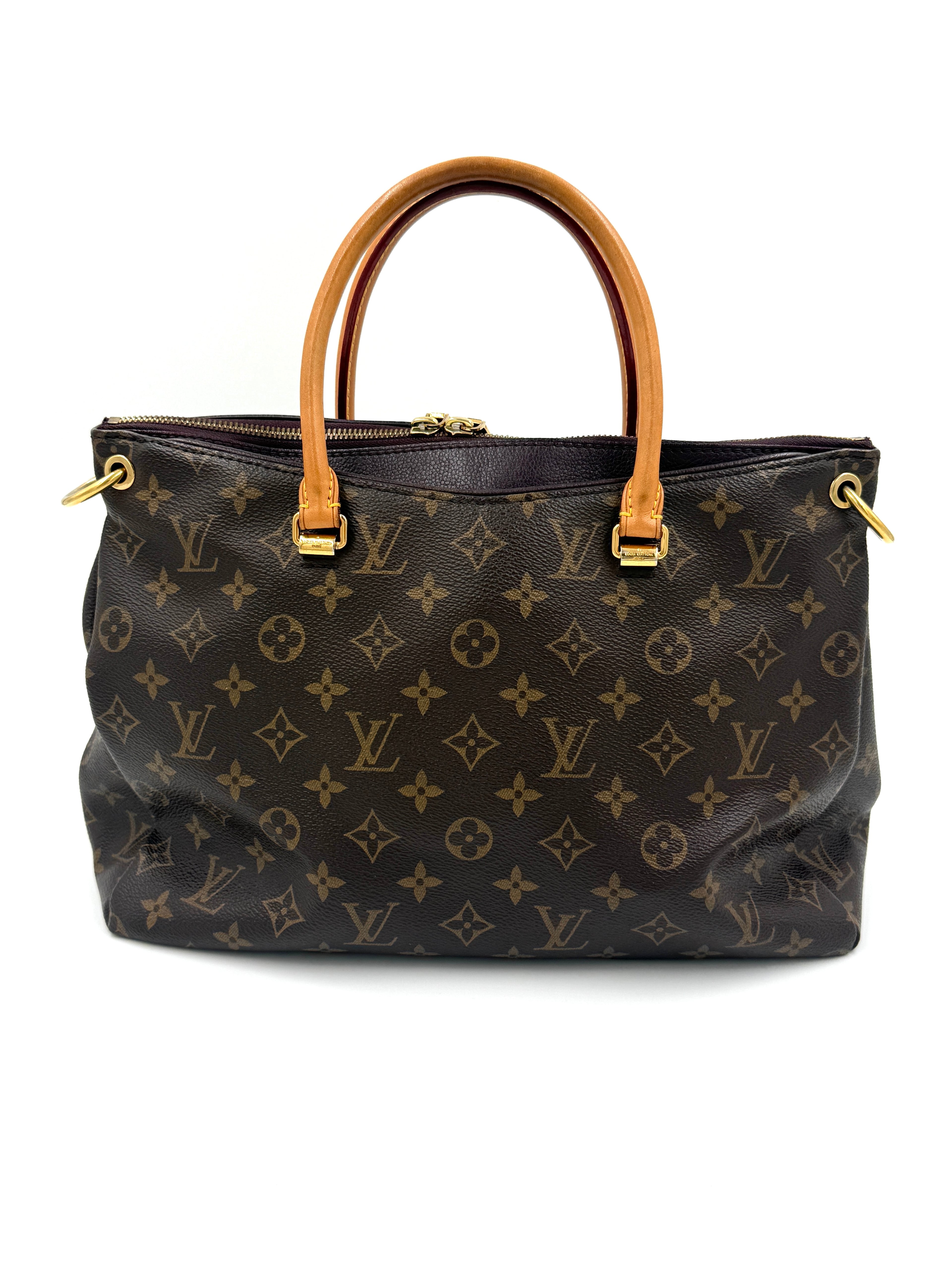 Pre-Owned Louis Vuitton Monogram Canvas Pallas Convertible Tote MM - Authenticated