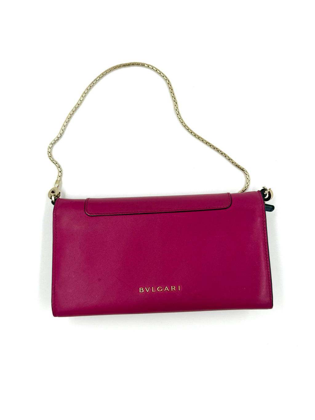 Pre-Owned Bvlgari Serpenti Forever Crossbody Wallet on Chain - Authenticated