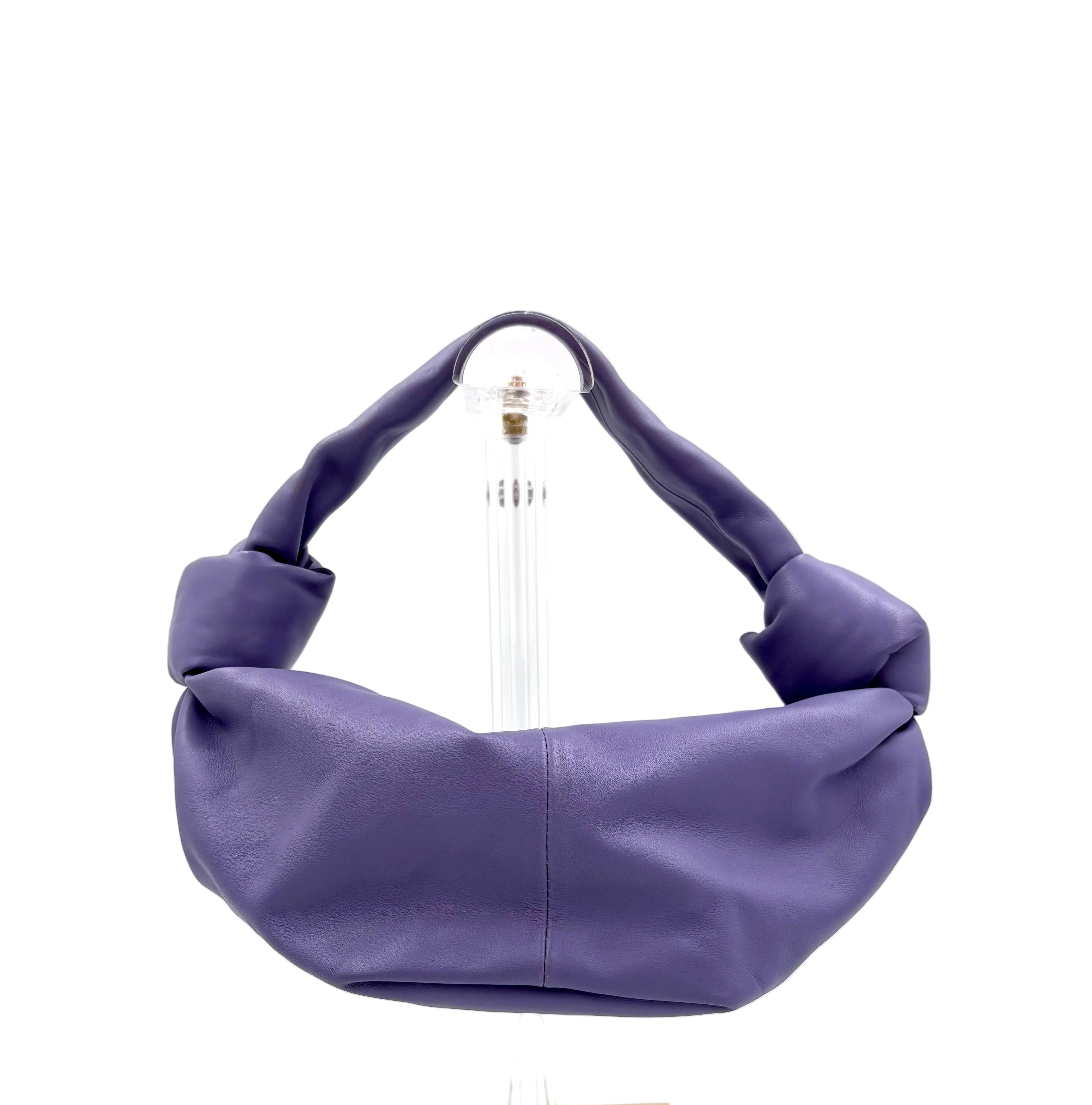 Pre-owned Bottega Veneta Mini Double Knot Bag Lavender - Authenticated