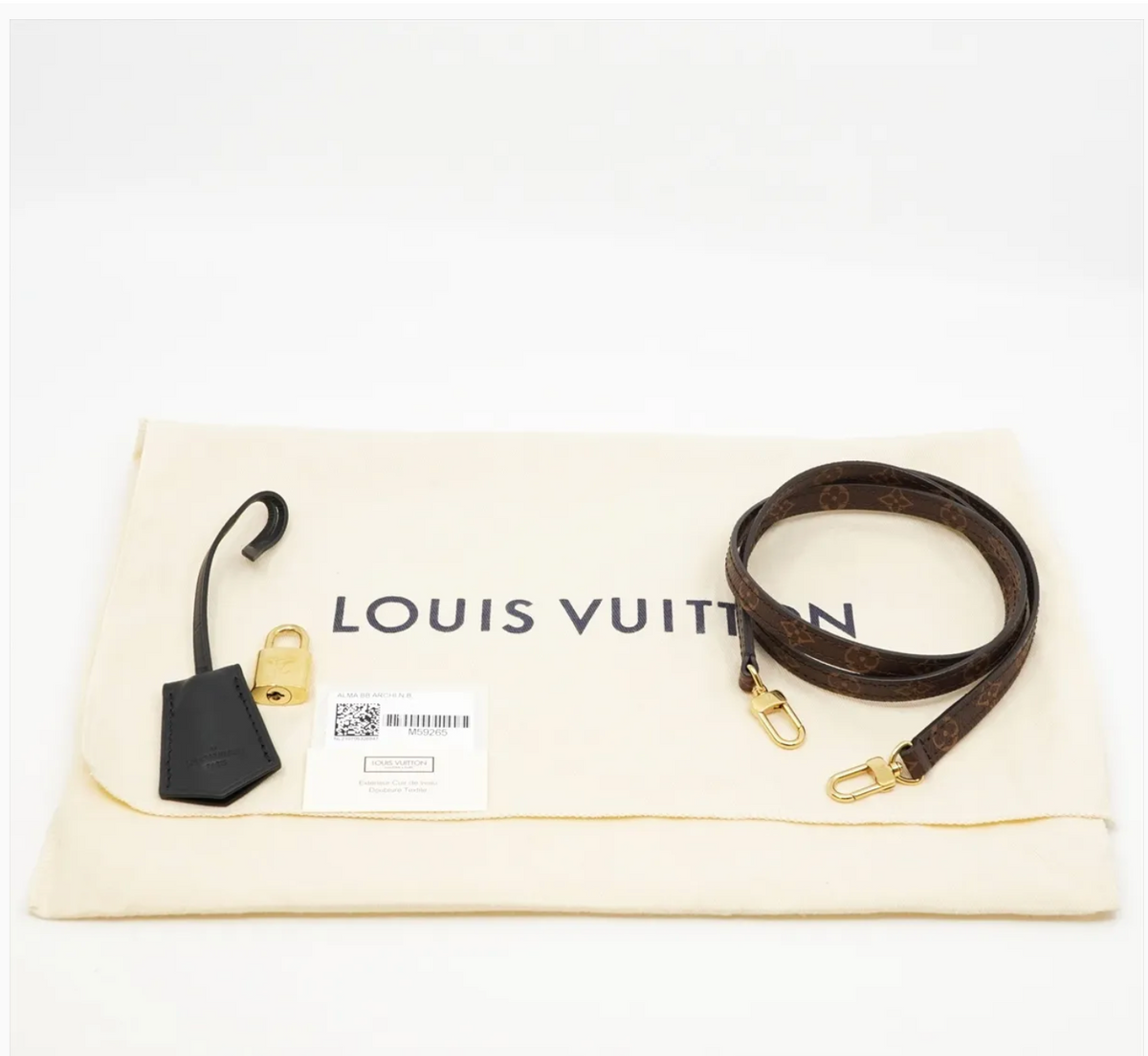 Pre-owned Louis Vuitton x Fornasetti Architettura Alma BB in Black and White Architectural Print - Authenticated