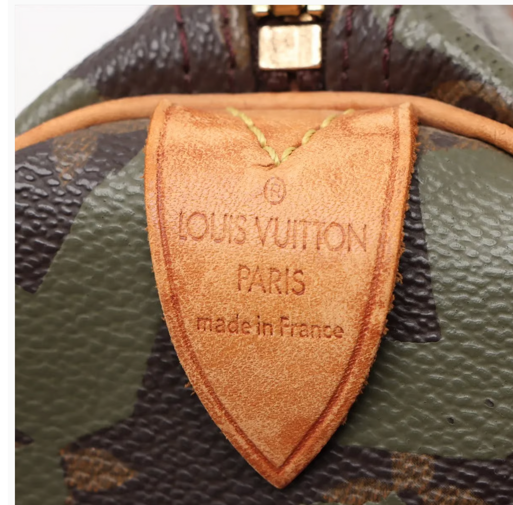 Pre-owned Louis Vuitton Speedy 30 Stephen Sprouse Graffiti Edition Olive - Authenticated