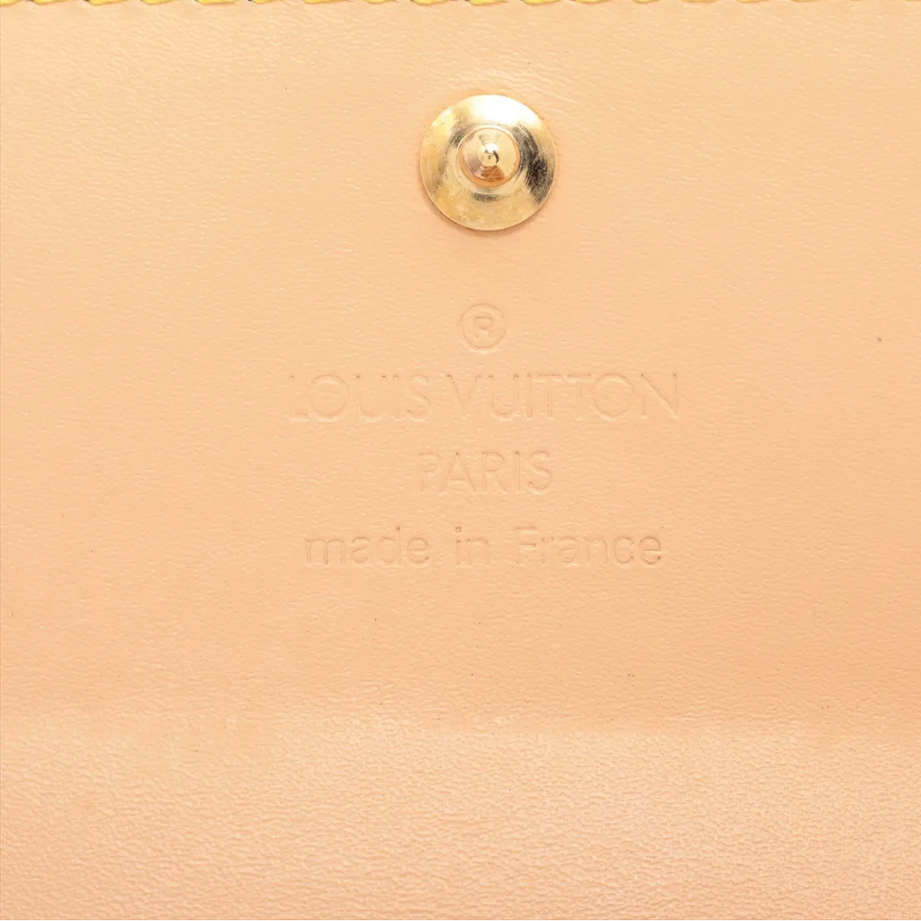 Pre-Owned Louis Vuitton Murakami Porte Monnaie Plat Card and Coin Case - Authenticated