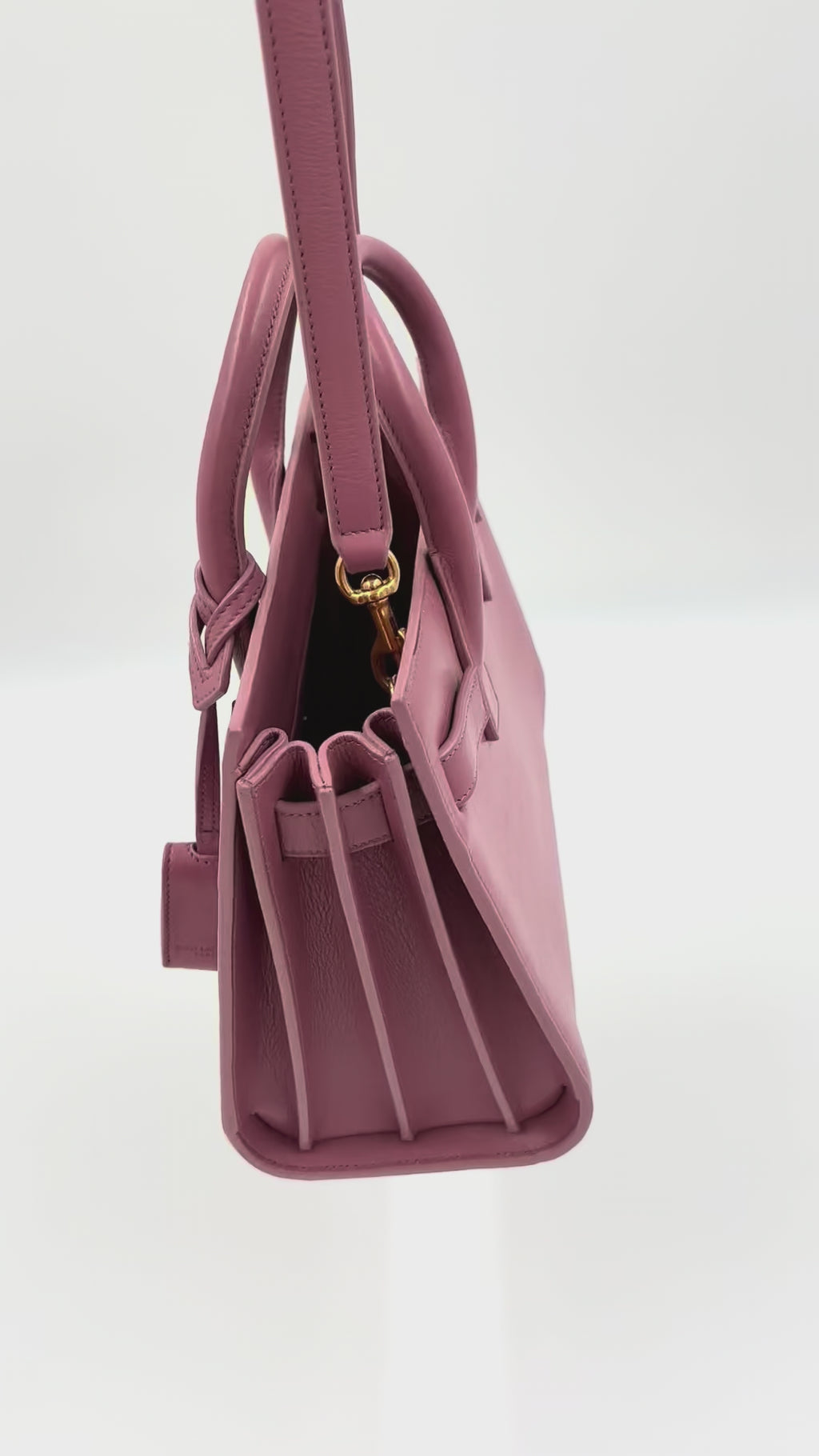 Pre-owned Saint Laurent Pink Sac de Jour Bag - Authenticated