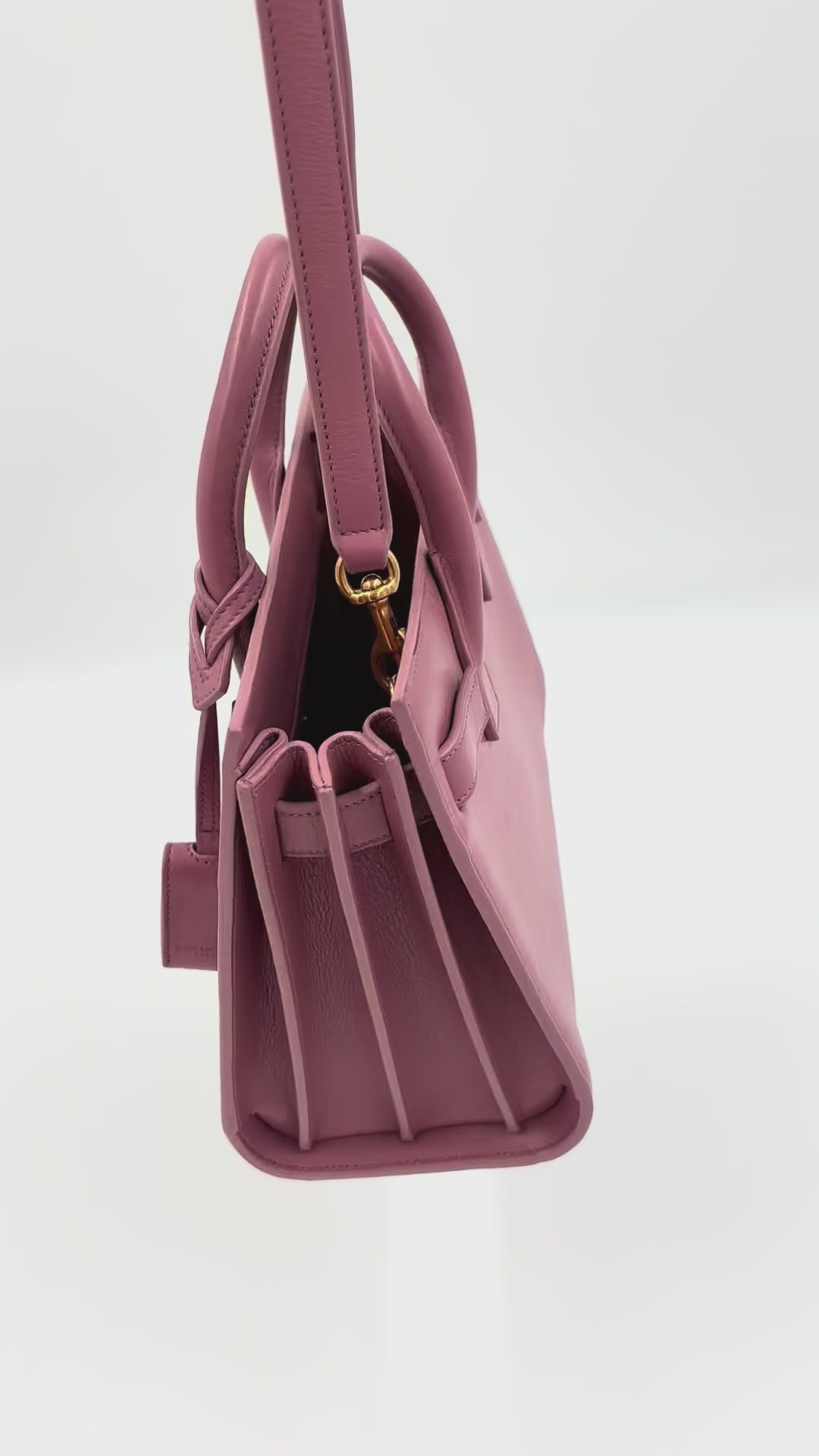 Pre-owned Saint Laurent Pink Sac de Jour Bag - Authenticated