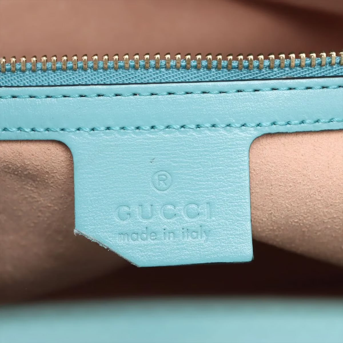 Pre-owned Gucci Jackie 1961 Medium Tote, Dusty Azure Calfskin - Authenticated