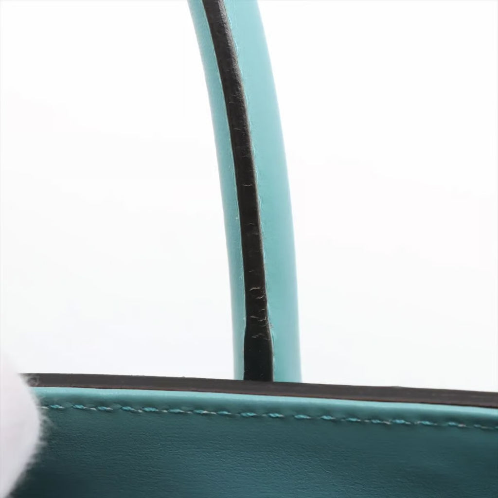 Pre-owned Gucci Jackie 1961 Medium Tote, Dusty Azure Calfskin - Authenticated