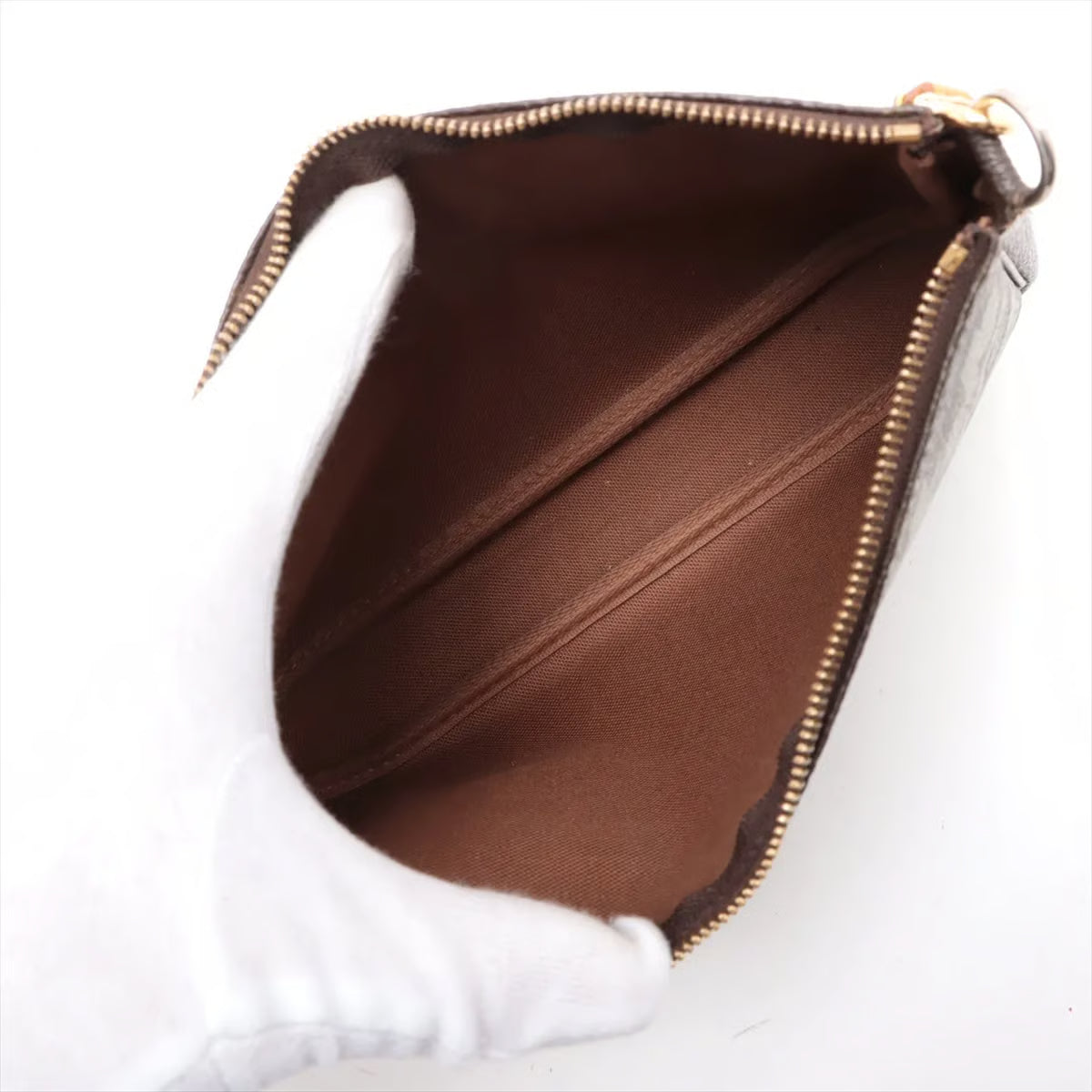 Pre-Owned Vintage Louis Vuitton x Stephen Sprouse Pochette Olive Graffiti - Authenticated