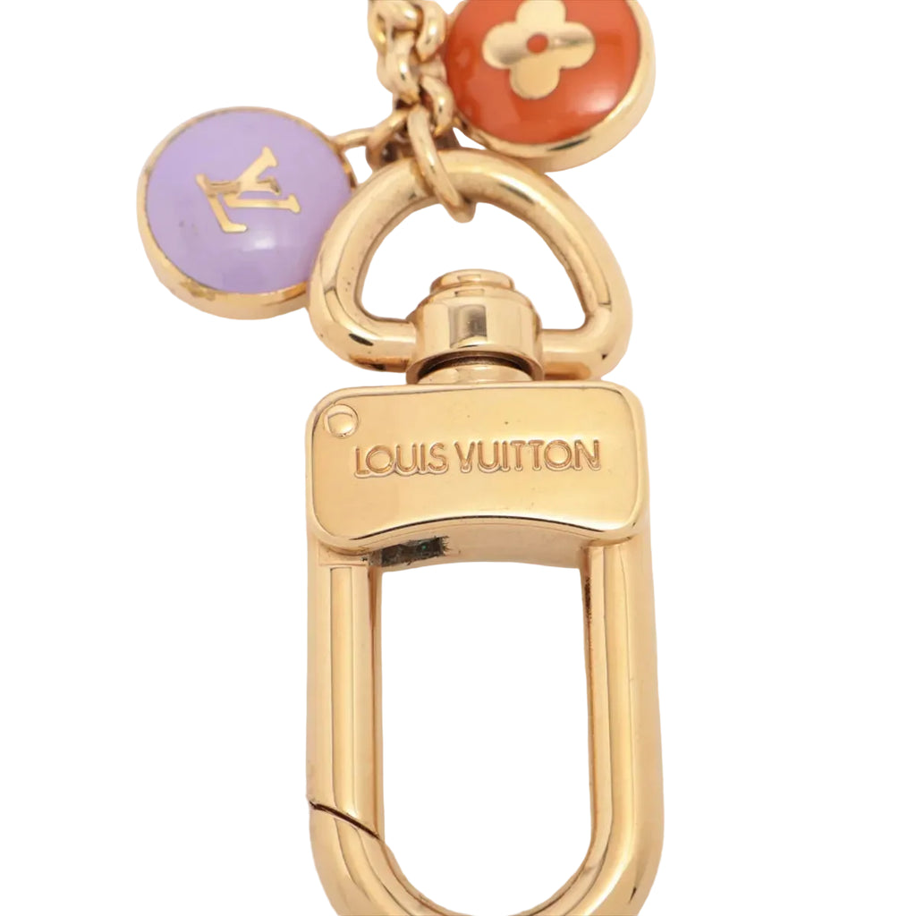 Pre-owned Louis Vuitton Enamel Porto Cure Sienne Bastille Bag Charm - Authenticated